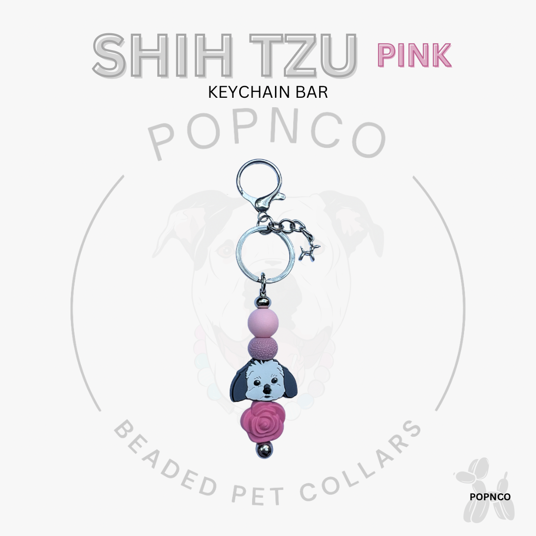 Keychain Bar - Dog - SHIZ TZU - Purple