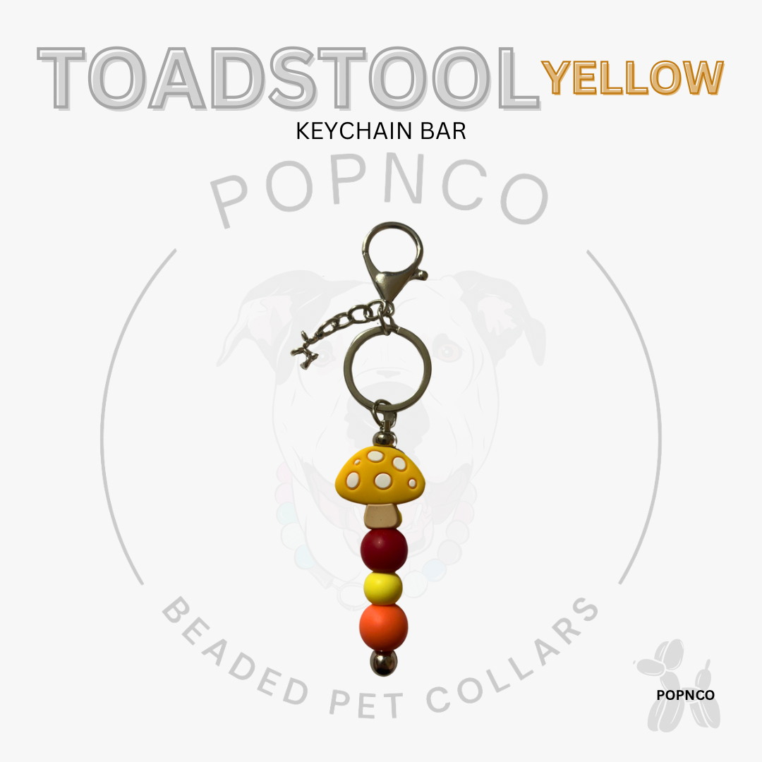 Keychain Bar - TOADSTOOL - Yellow