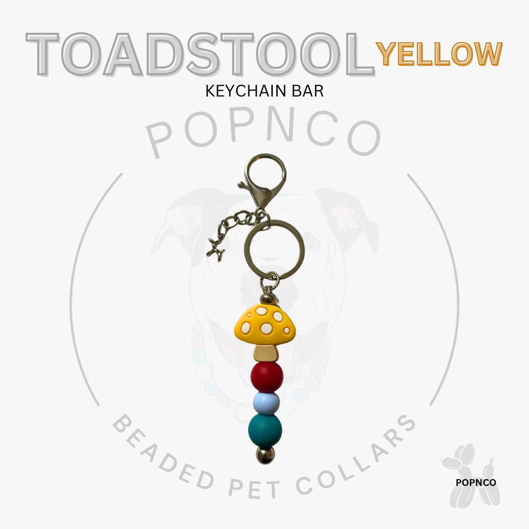 Keychain Bar - TOADSTOOL - Yellow