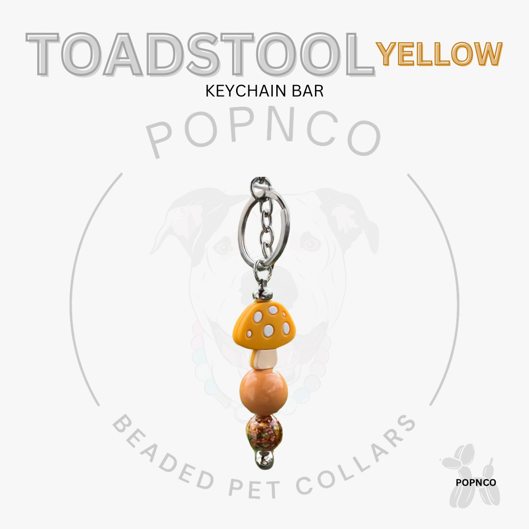 Keychain Bar - TOADSTOOL - Yellow