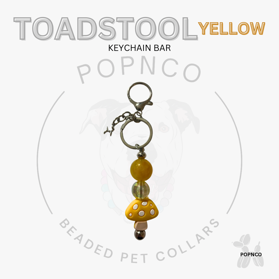 Keychain Bar - TOADSTOOL - Yellow