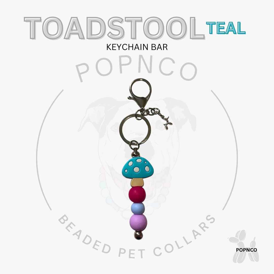 Keychain Bar - TOADSTOOL - Teal