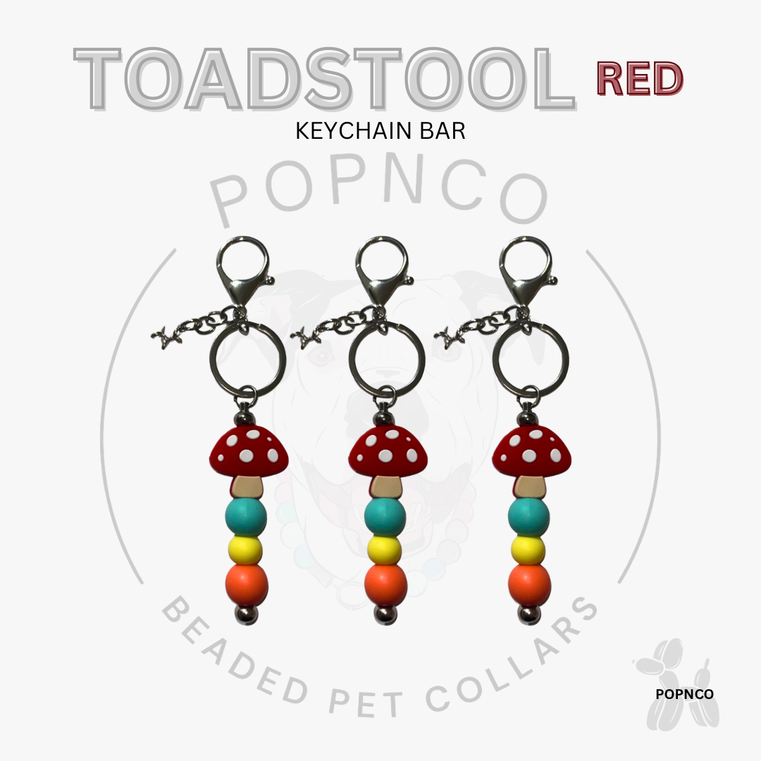 Keychain Bar - TOADSTOOL - Red