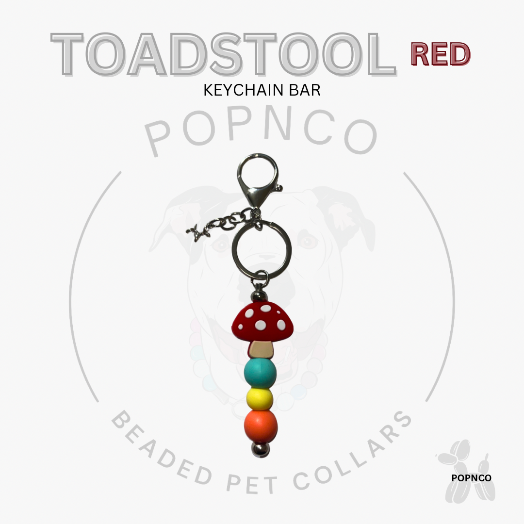Keychain Bar - TOADSTOOL - Red