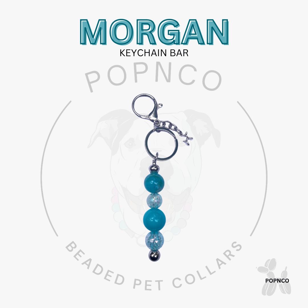 MORGANA Beaded Keychain