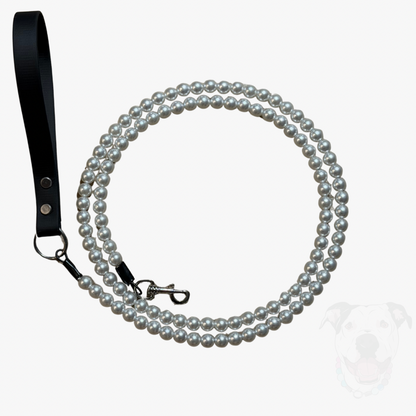PEARL (14mm) BEADED DOG LEASH