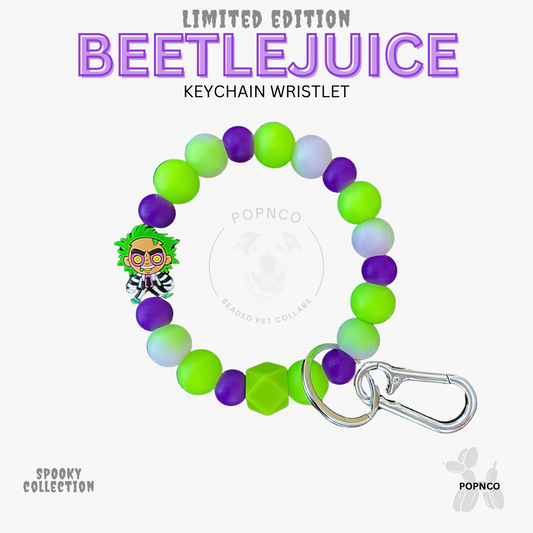 Keychain Wristlet - Spooky Collection - BEETLEJUICE
