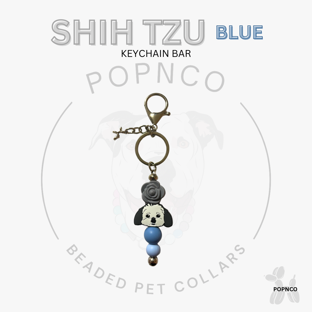 Keychain Bar - Dog - SHIZ TZU - Purple