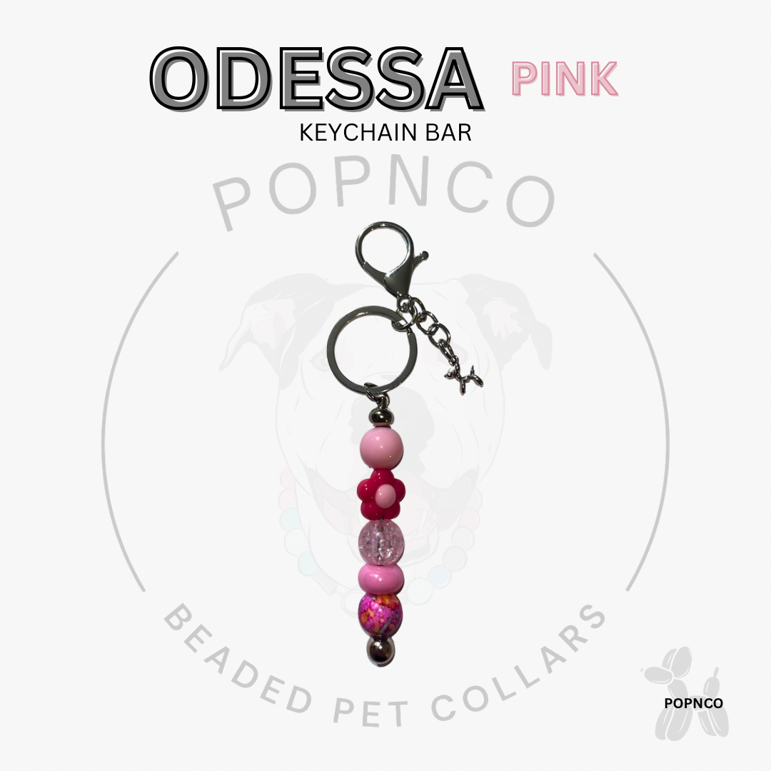Keychain Bar - ODESSA Pink