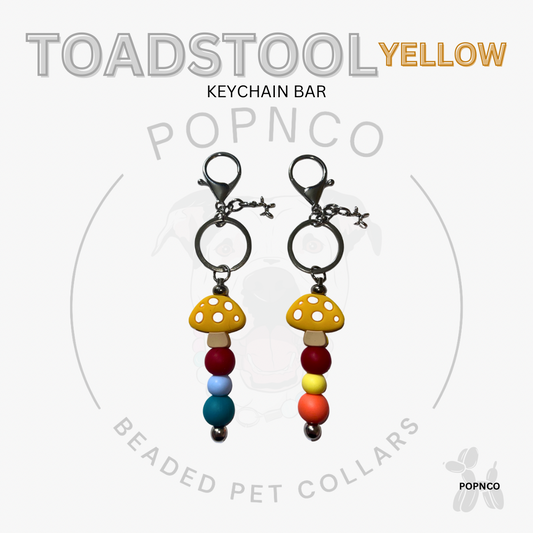 Keychain Bar - TOADSTOOL - Yellow
