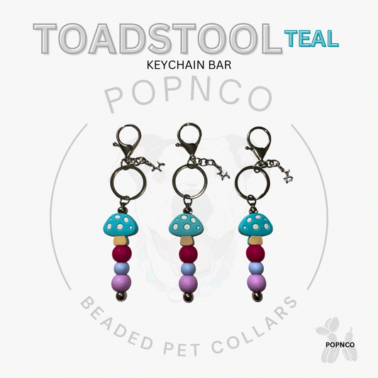 Keychain Bar - TOADSTOOL - Teal