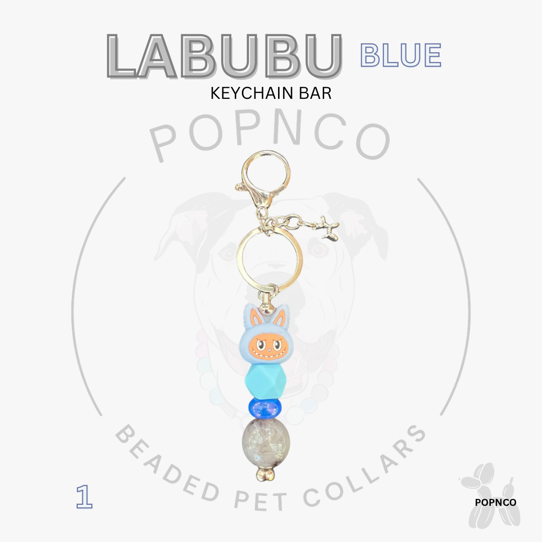 Keychain Bar - LABUBU Blue