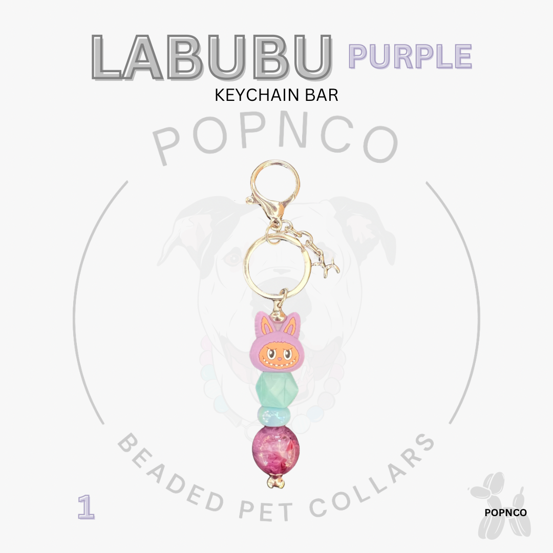 Keychain Bar - LABUBU Purple