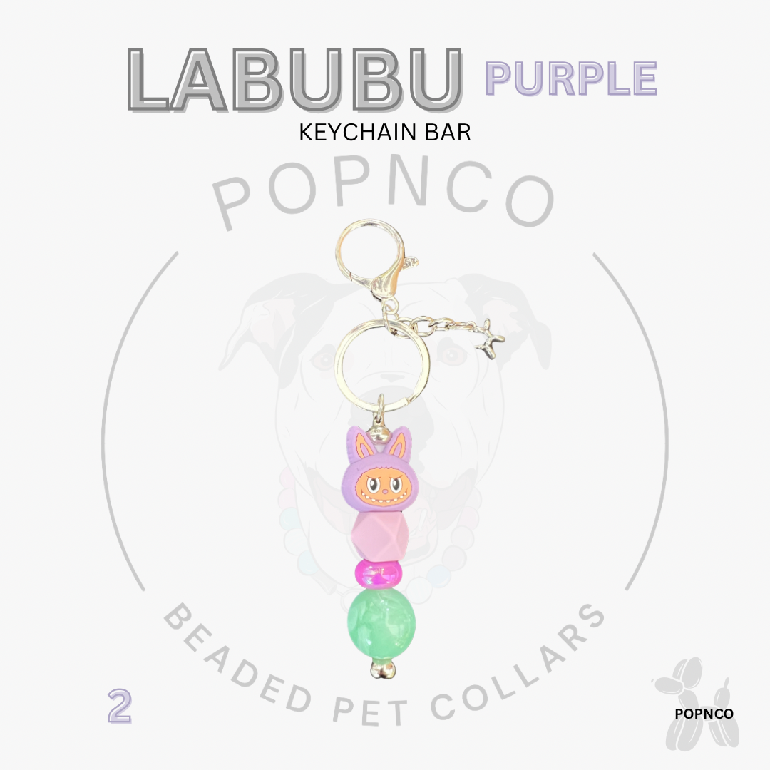 Keychain Bar - LABUBU Purple