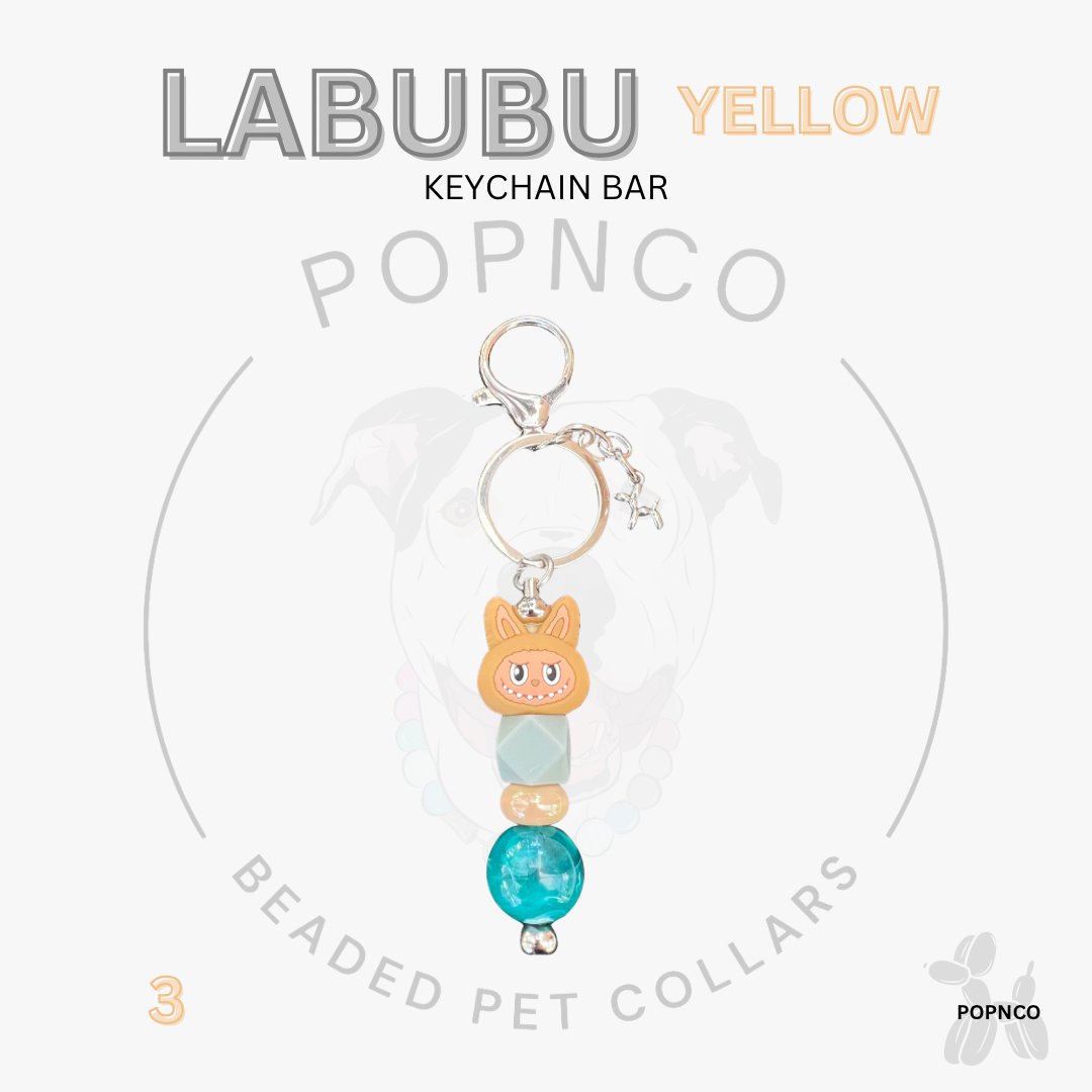 Keychain Bar - LABUBU Yellow