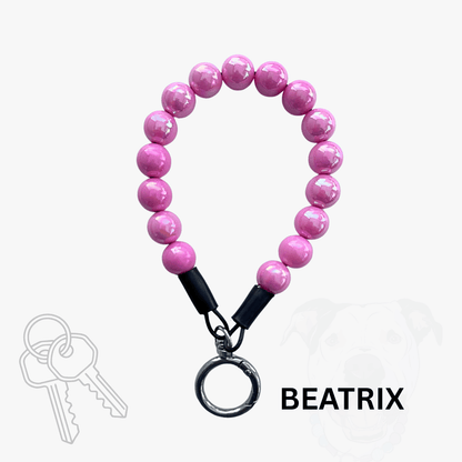 BEATRIX Beaded Keychain