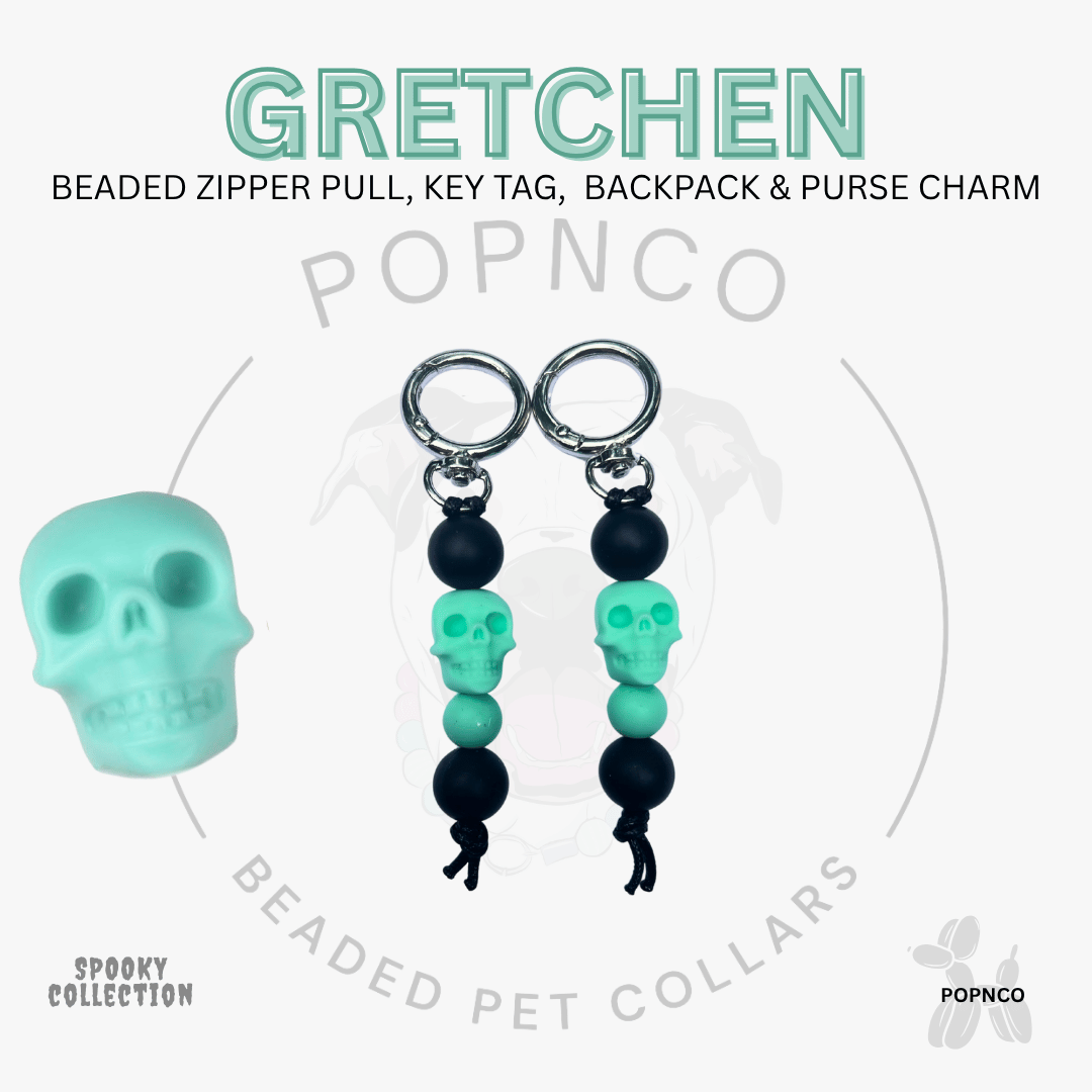 GRETCHEN Beaded Keychain