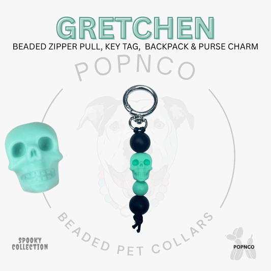 GRETCHEN Beaded Keychain