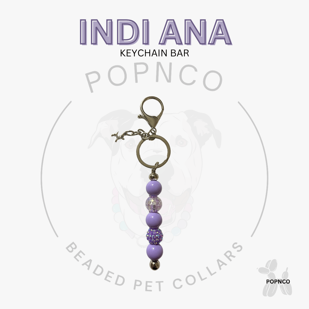 INDI-ANNA Beaded Keychain