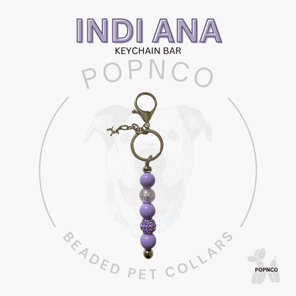 INDI-ANNA Beaded Keychain