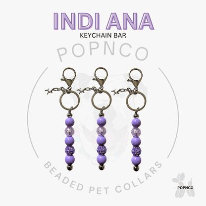 INDI-ANNA Beaded Keychain