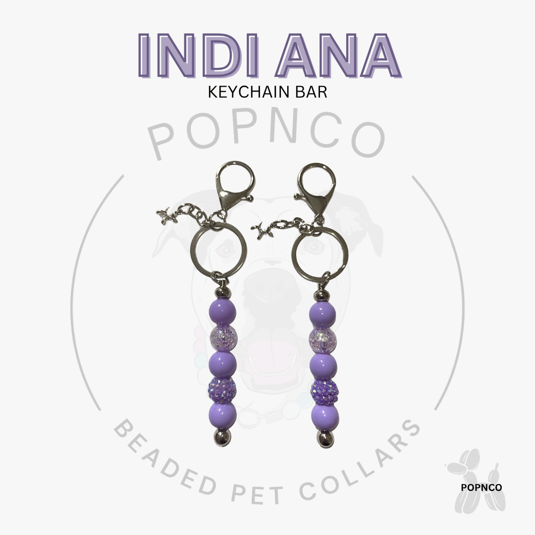 INDI-ANNA Beaded Keychain