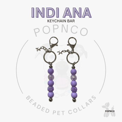 INDI-ANNA Beaded Keychain