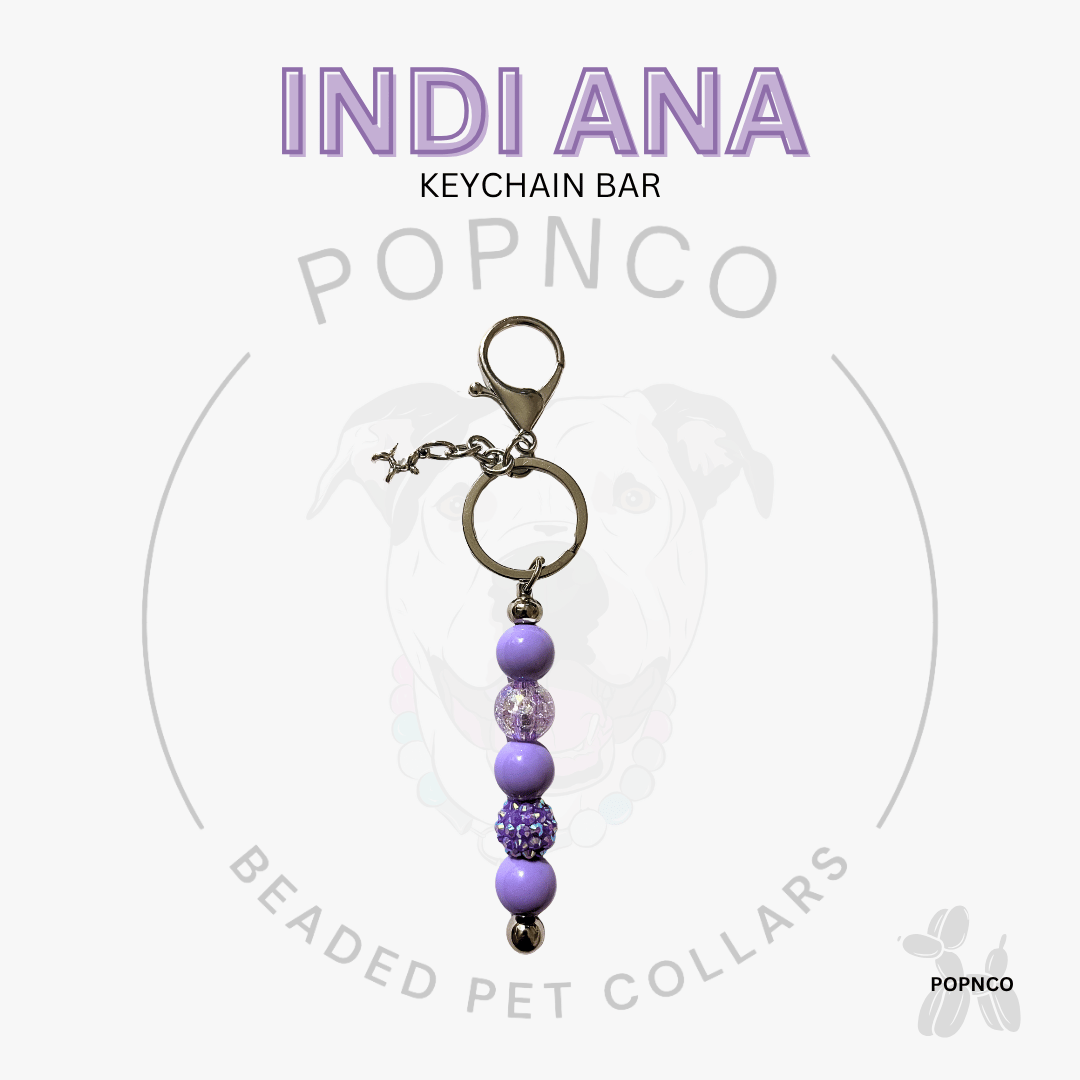INDI-ANNA Beaded Keychain