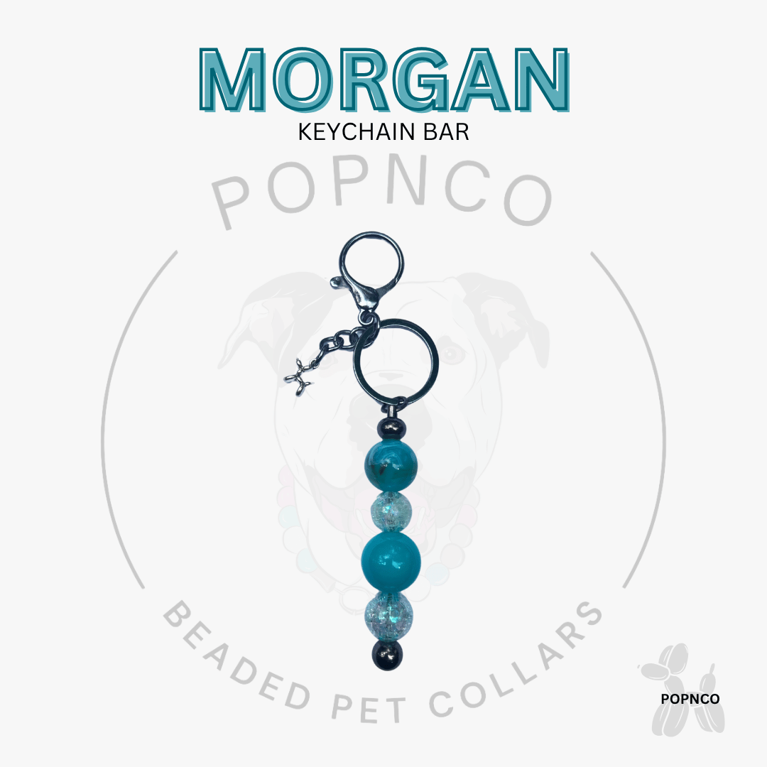 MORGANA Beaded Keychain