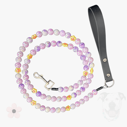 The Bestie Match - Orabel 16mm Beaded Collar and Keychain Wristlet