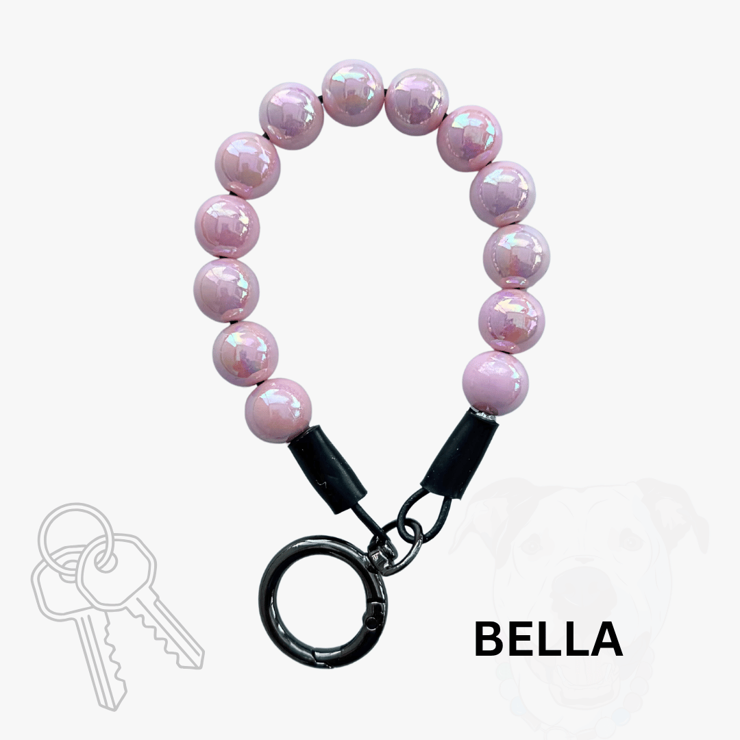 BELLA Beaded Keychain