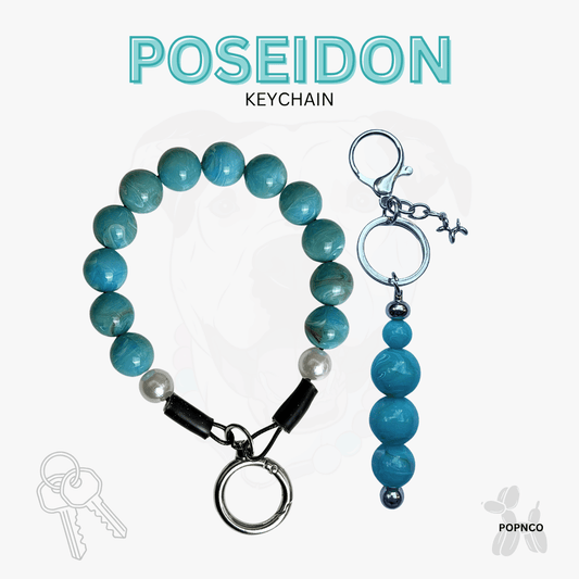 POSEIDON Beaded Keychain