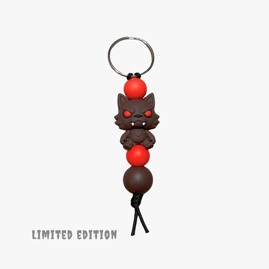 WAREWOLF Beaded Keychain