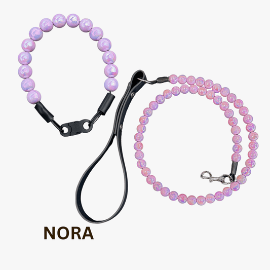 THE ADVENTURE DUO - Nora Beaded Collar and Leash