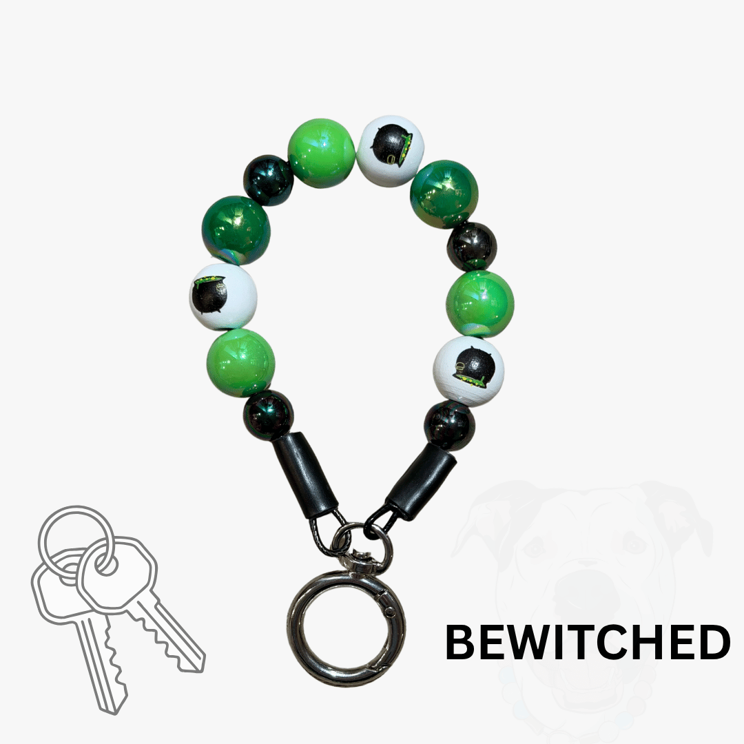 THE BESTIE MATCH - Bewitched Beaded Collar and Keychain