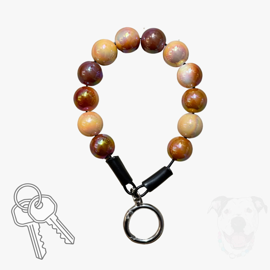 KEYCHAIN WRISTLET | The Candy Shop: AB Beads