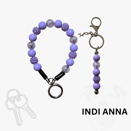 INDI-ANNA Beaded Keychain