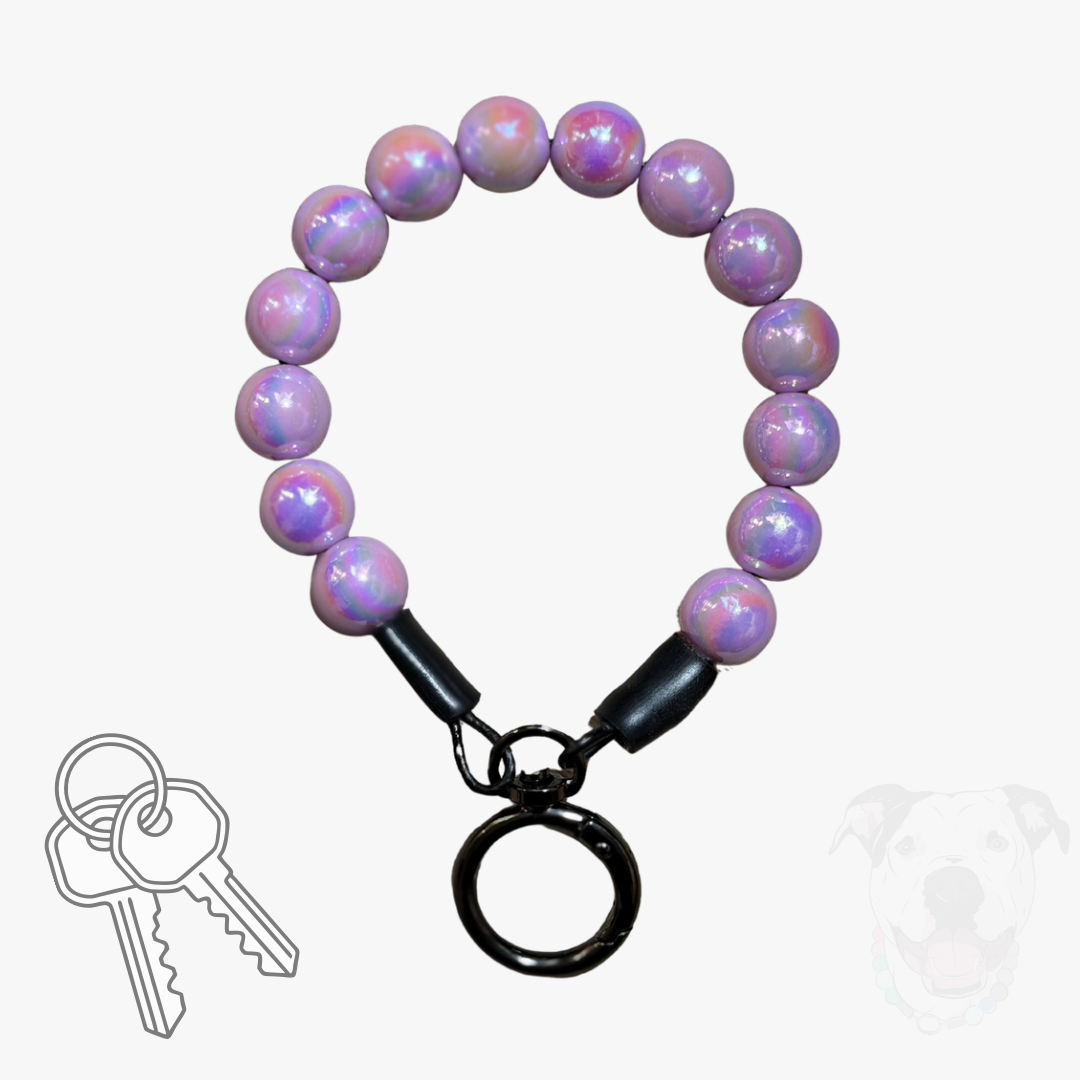 KEYCHAIN WRISTLET | The Candy Shop: AB Beads
