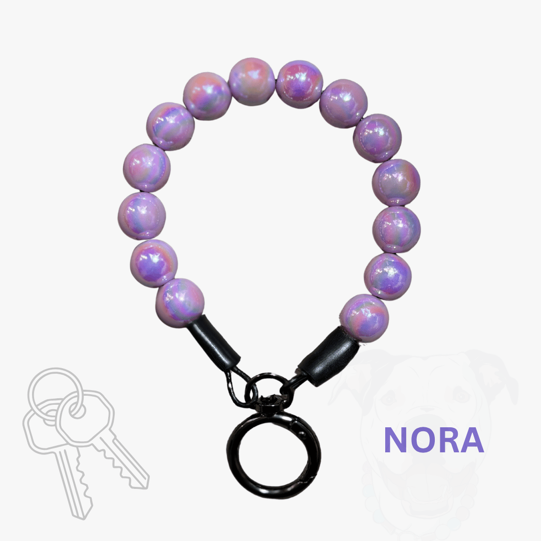 THE BESTIE MATCH - Nora Beaded Collar and Keychain Wristlet