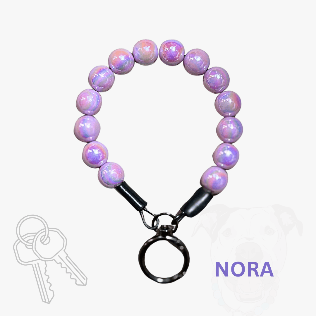 THE BESTIE MATCH - Nora Beaded Collar and Keychain Wristlet