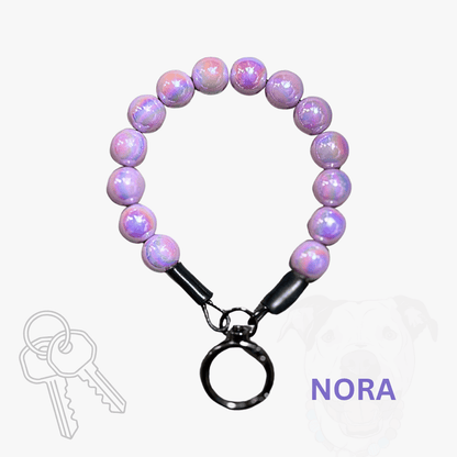THE BESTIE MATCH - Nora Beaded Collar and Keychain Wristlet