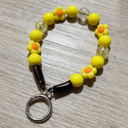 KEYCHAIN WRISTLET | Flowers Collection