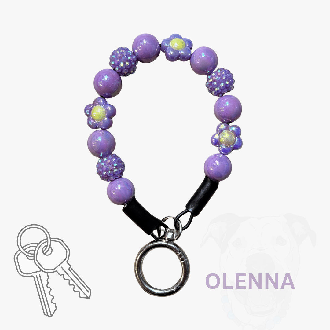 KEYCHAIN WRISTLET | Flowers Collection