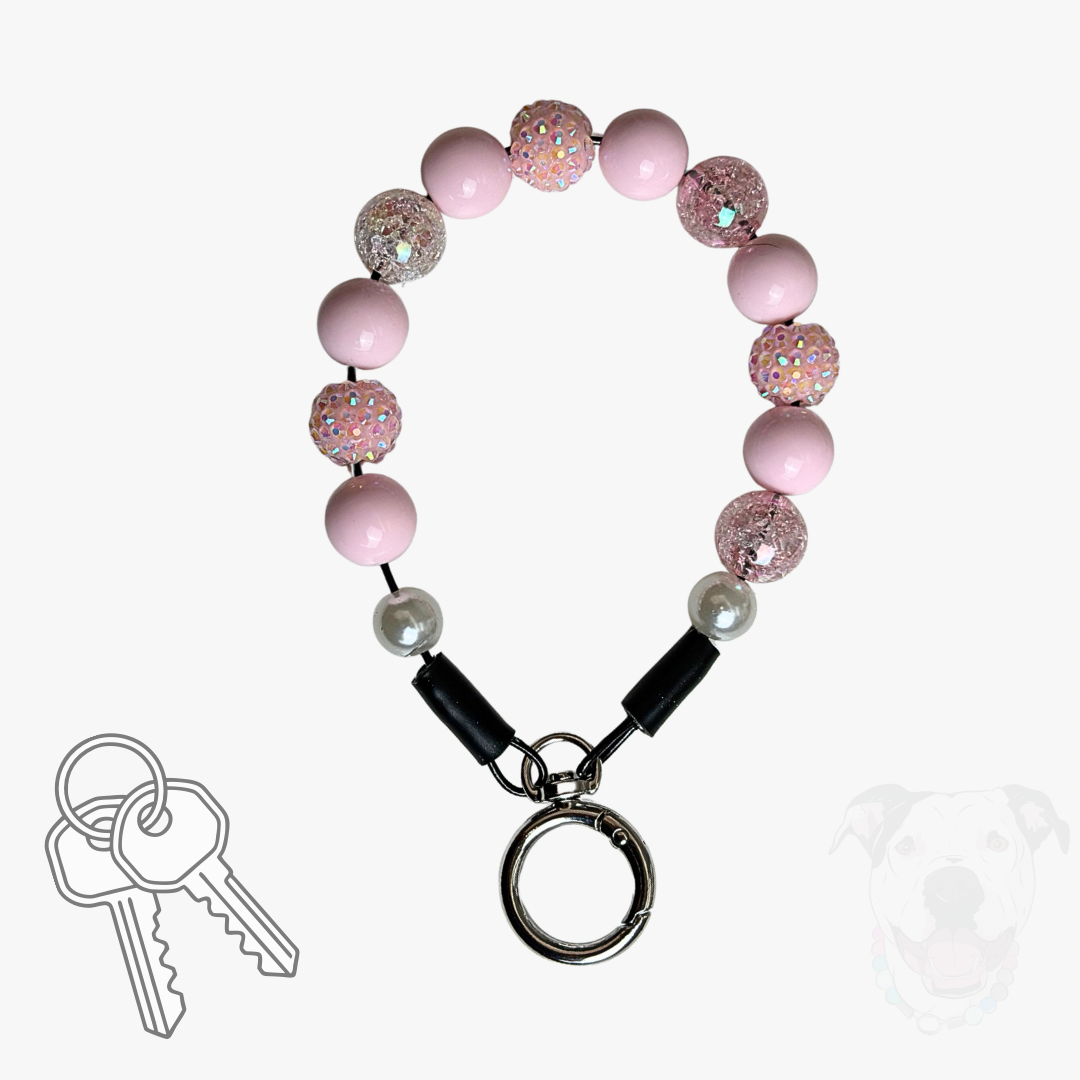 KEYCHAIN WRISTLET | Biggie Smalls Collection: Big Bead Small Bead