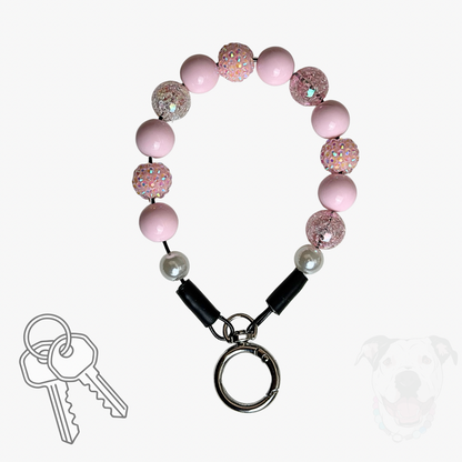 KEYCHAIN WRISTLET | Biggie Smalls Collection: Big Bead Small Bead