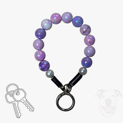 KEYCHAIN WRISTLET | The Candy Shop: AB Beads
