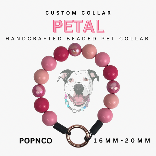 Custom Collar - PETAL - 15"