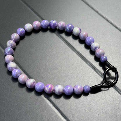 POPNCO Zilly Beaded pet Collar. POPNCO Beaded Pet Collar Zilly from the Iridescent Candy Collection