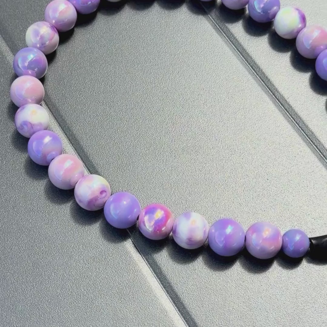 POPNCO Beaded pet Collar Zilly from the iridescent candy collection video